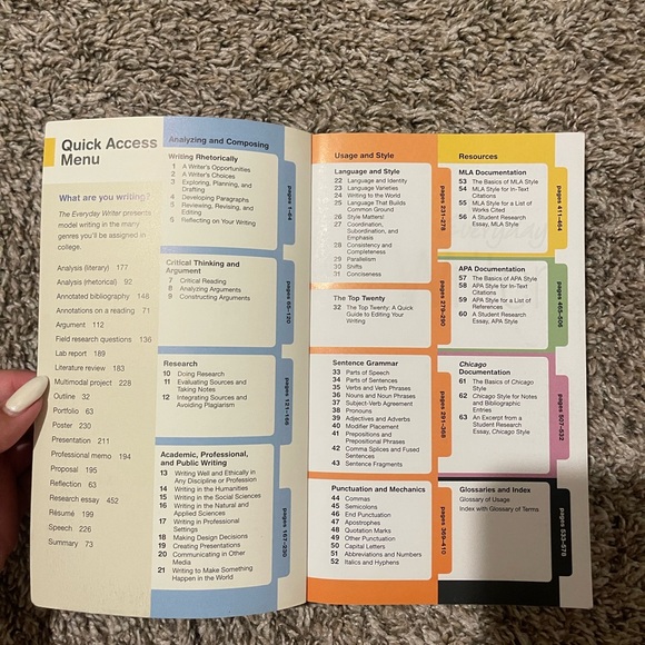 The Everyday Writer Eighth Edition Book - Picture 4 of 4